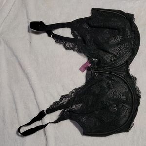 COPY - Black lace Adore Me bra